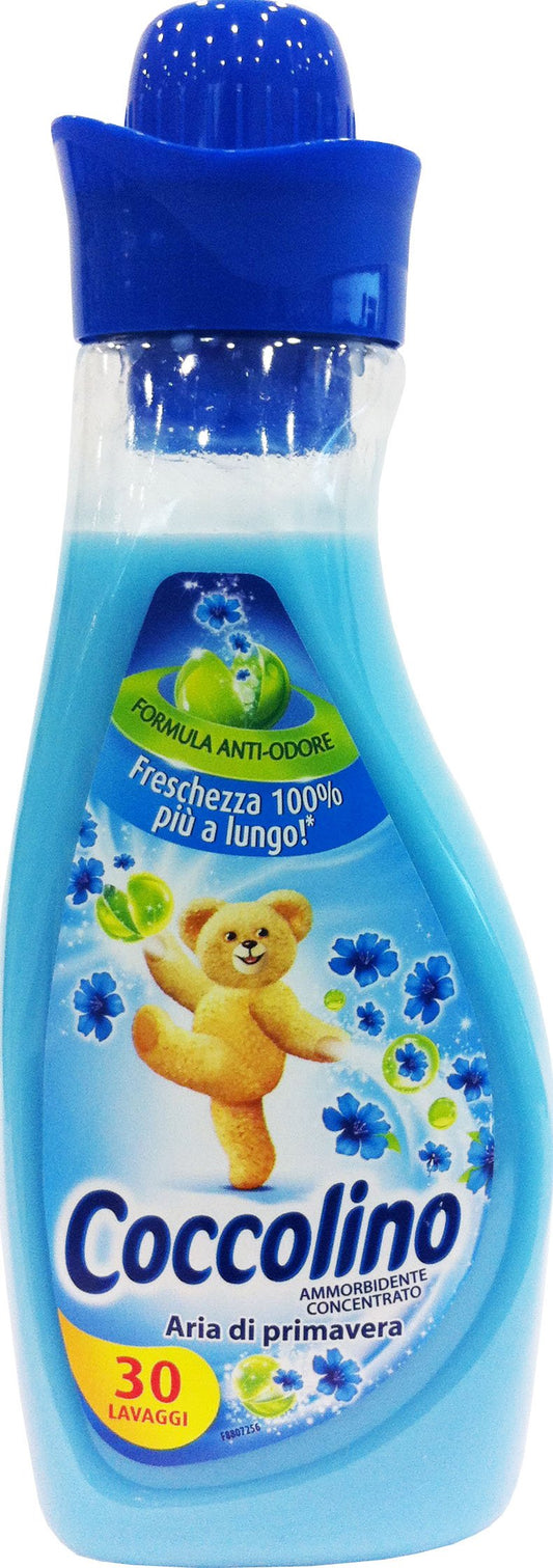 16 x COCCOLINO Ammorbidente Concentrato Blu 30 Lavaggi 750 Ml
