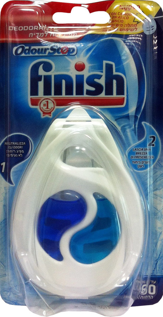 20 x FINISH Deodorante Per Lavastoviglie Odorstop 60 Lavaggi 238 CG
