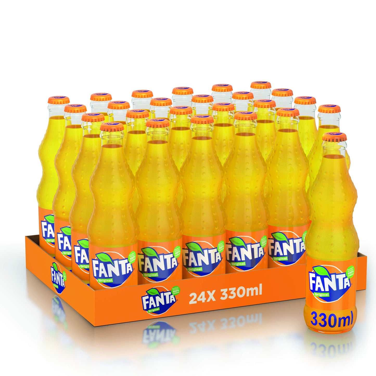 Fanta Original 330ml x24 (Vetro)