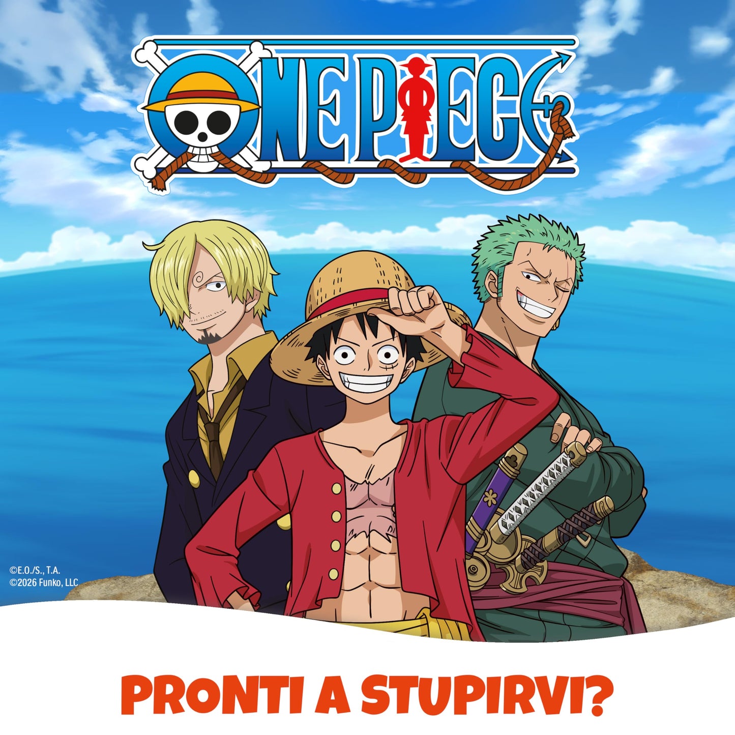 Kinder GranSorpresa Maxi One Piece, Uovo di Pasqua Kinder 2026 di Finissimo Cioccolato al Latte con Sorpresa Funko Pop One Piece, 220 g