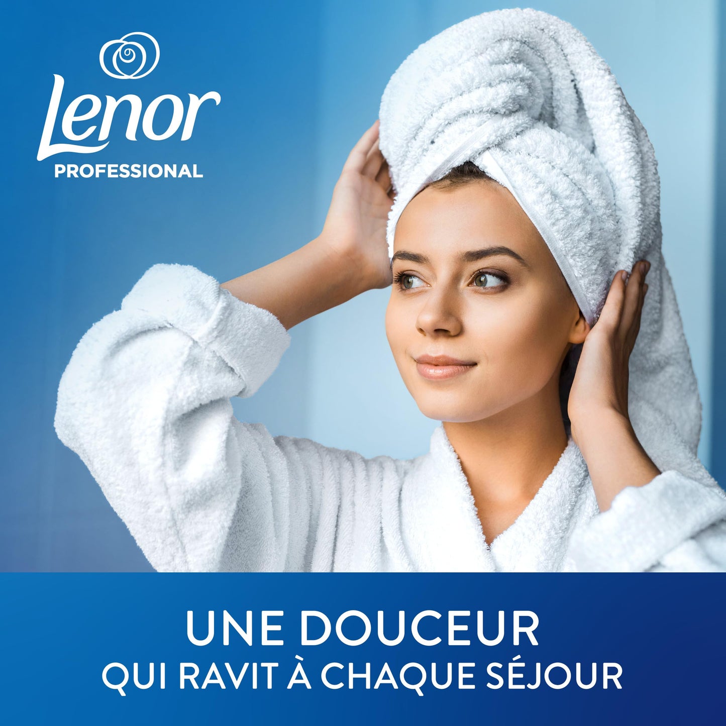 Lenor Professional Brezza Marina Potenziatore Per Vestiti/Ammorbidente Per Vestiti 200 Lavaggi, 4 l, Morbidezza E Freschezza Irresistibili Progettate Per Professionisti