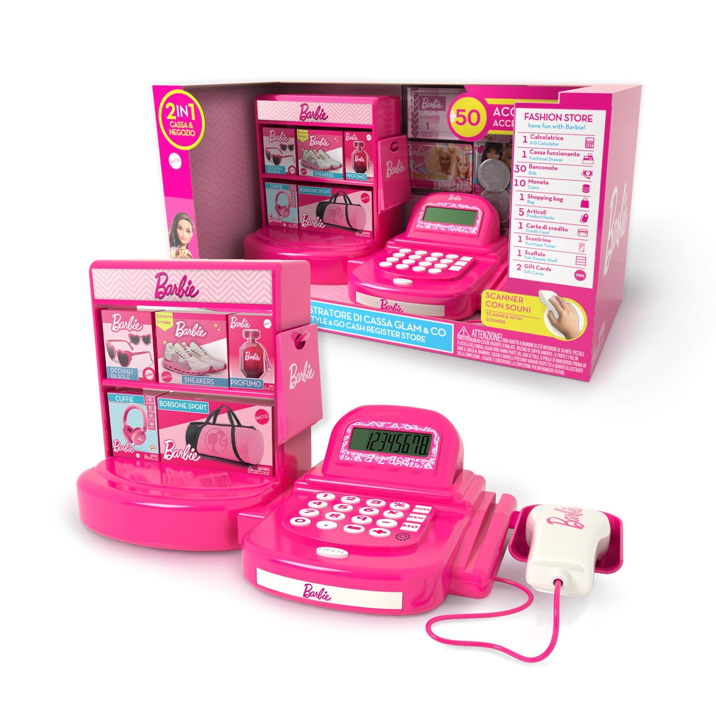 Barbie Registratore Di Cassa