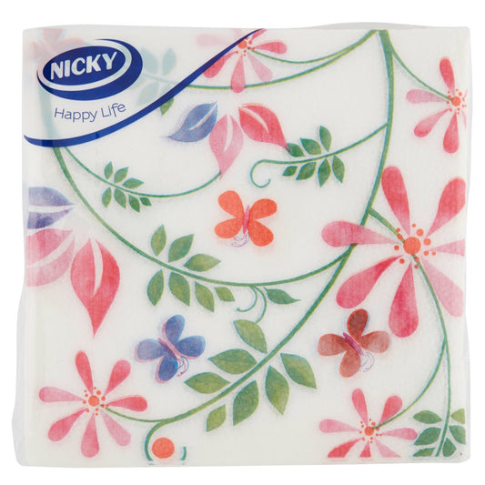Nicky Tovaglioli Carta - 10 Confezioni da 70 pezzi