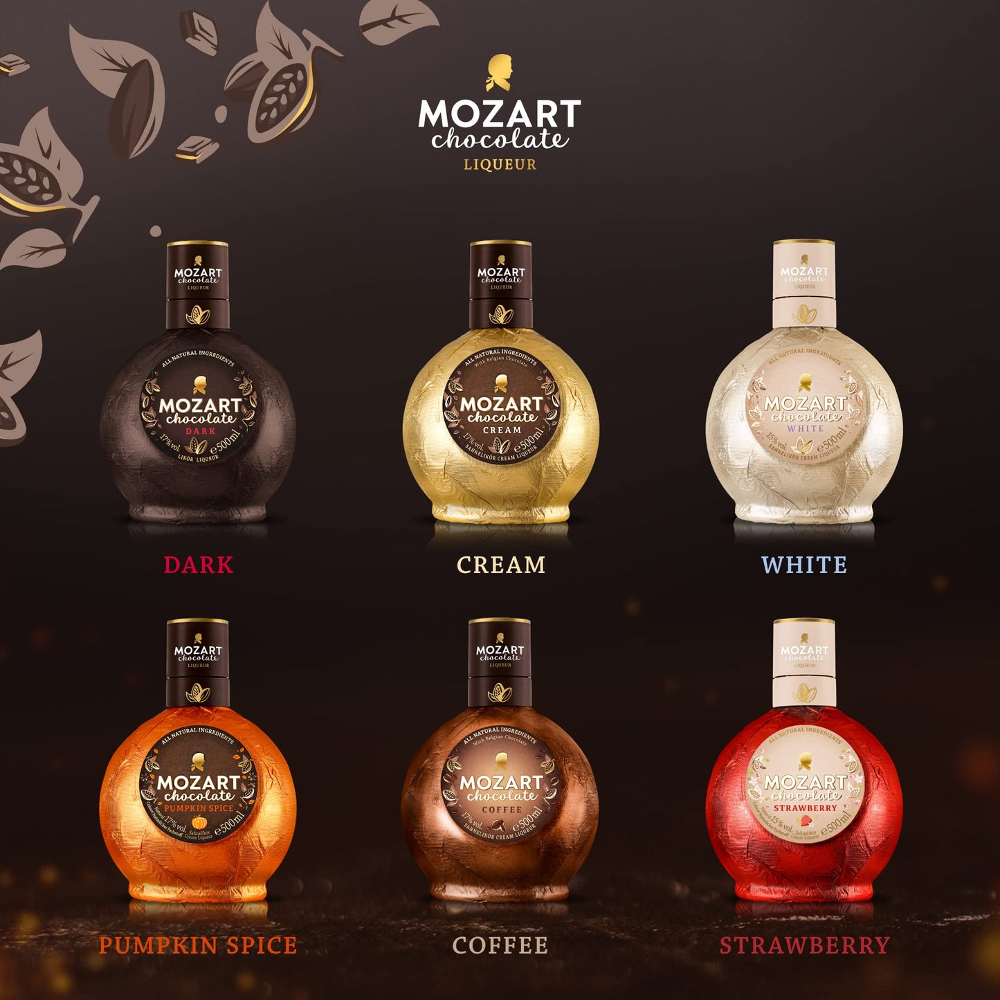 Mozart Chocolate Cream Gold Liquore - 700 ml