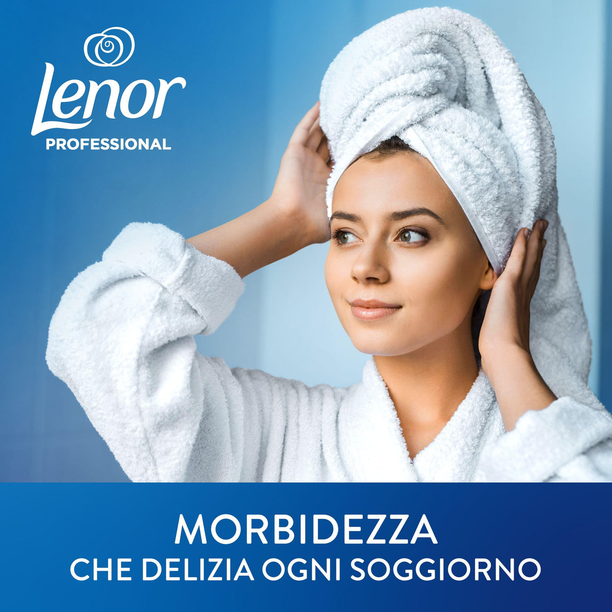 Lenor Professional Ammorbidente Concentrato, 600 Lavaggi (200 x 3), 12L (4L x 3), Brezza Estiva, Morbidezza Irresistibile e Freschezza Duratura, Per Bucato Professionale
