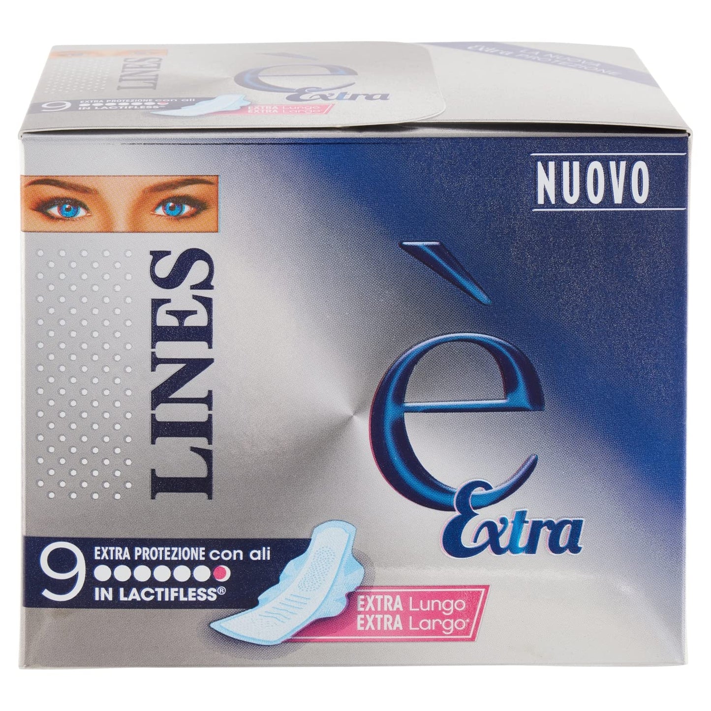 Lines È Extra con Ali Assorbenti in Lactifless, Pacco da 9 pezzi