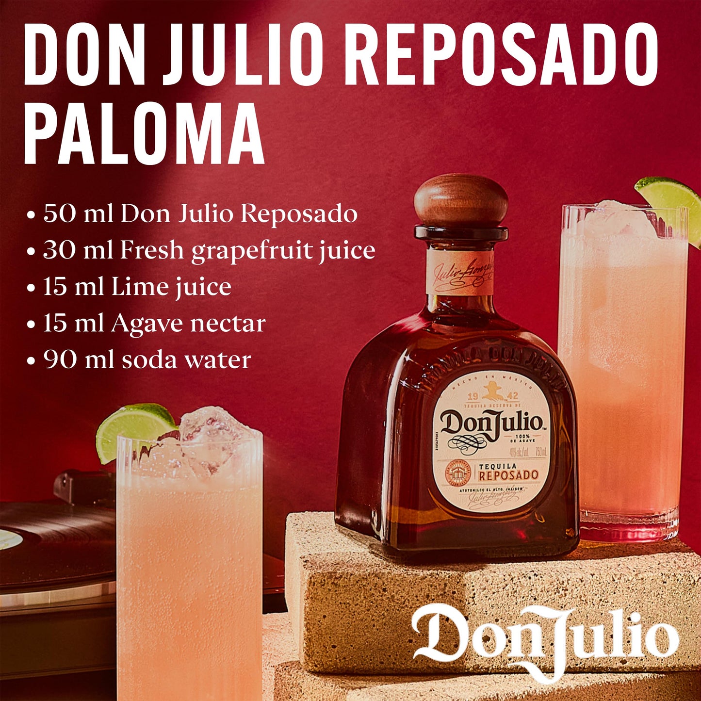 Don Julio Reposado Tequila - 700 ml