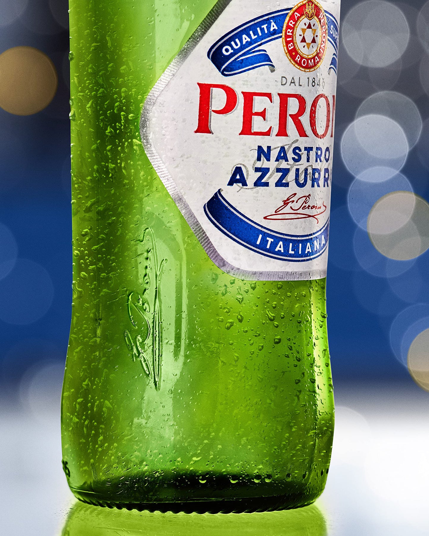 Peroni Bottiglie Lager di Nastro Azzurro, 24 x 330 ml