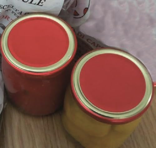 Cilli 70 MM - 100 PZ - CAPSULE PER BARATTOLI - TAPPI PER BARATTOLO CONSERVE POMODORI