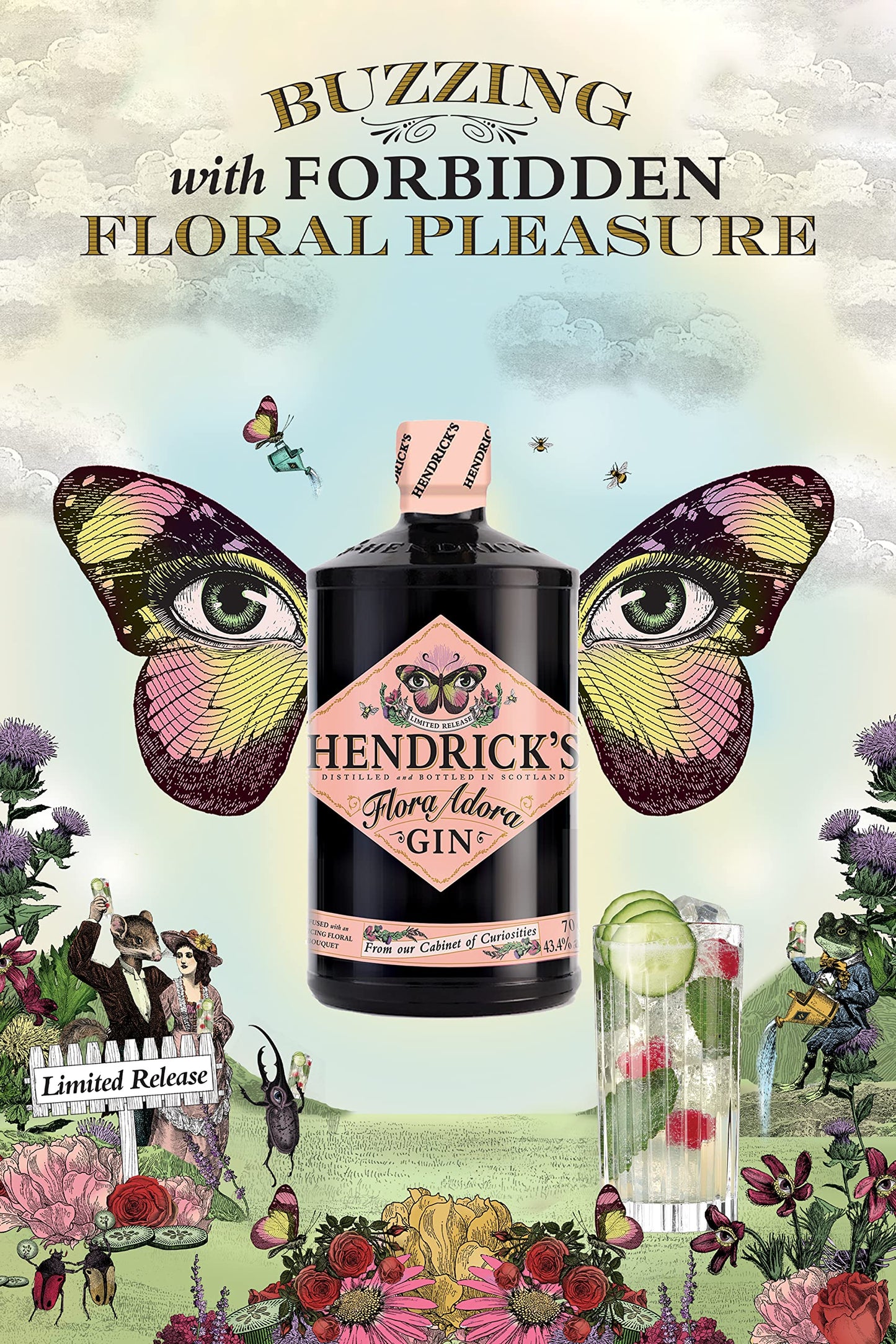 Hendrick's Gin Flora Adora, 700ml