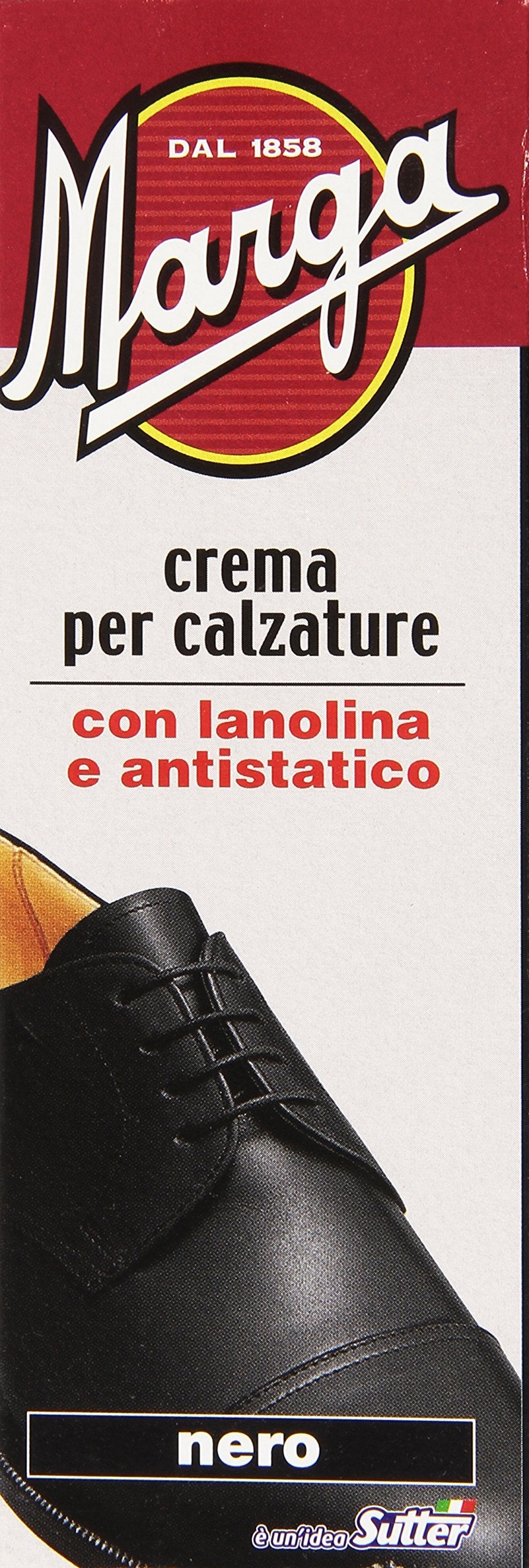 Marga Crema per Calzature Nera - 50 ml