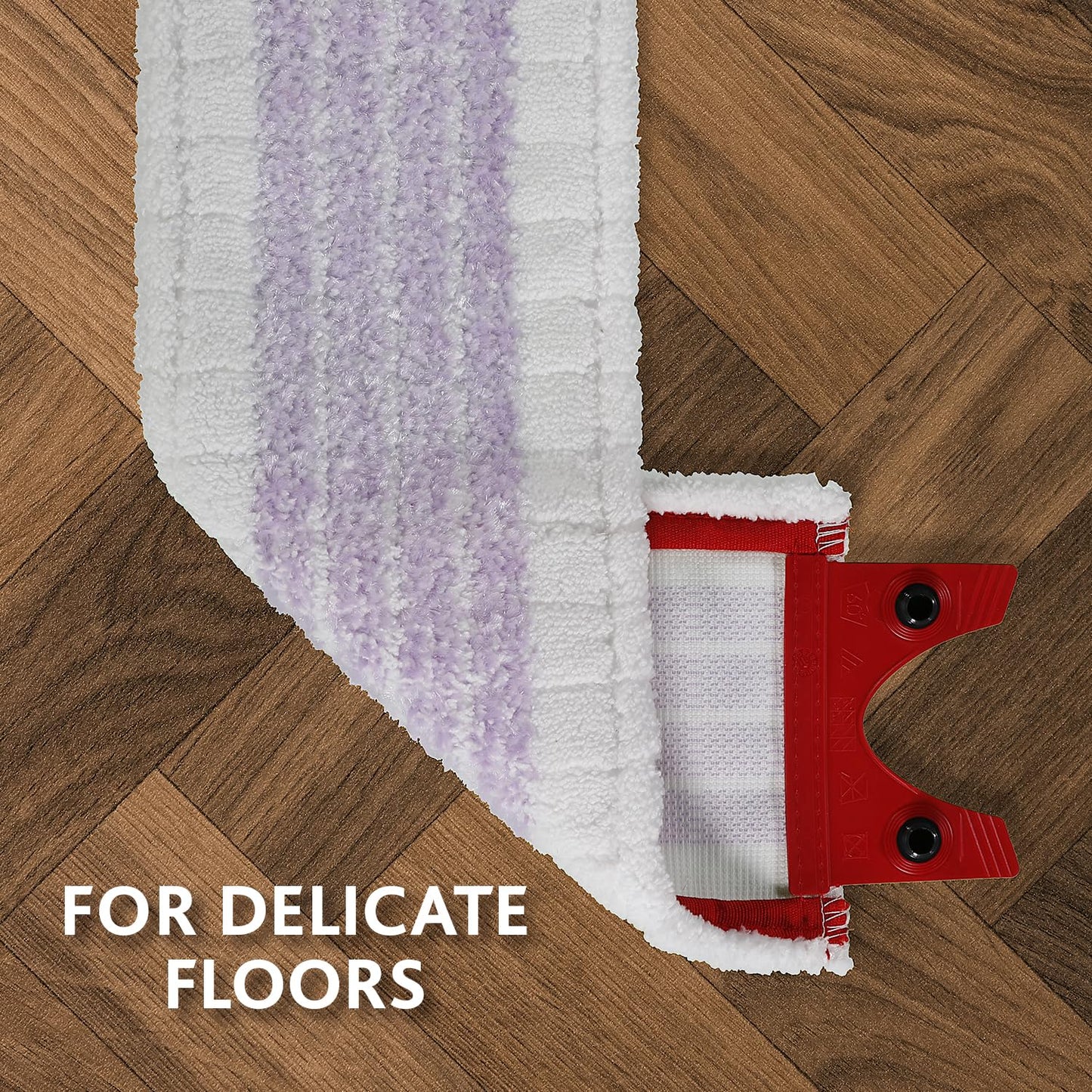 Vileda Ricarica Ultramax Care, Confezione da 1, per Pavimenti delicati, in Microfibra, 100% Riciclata, Pulizia Delicata dei Pavimenti in parquet