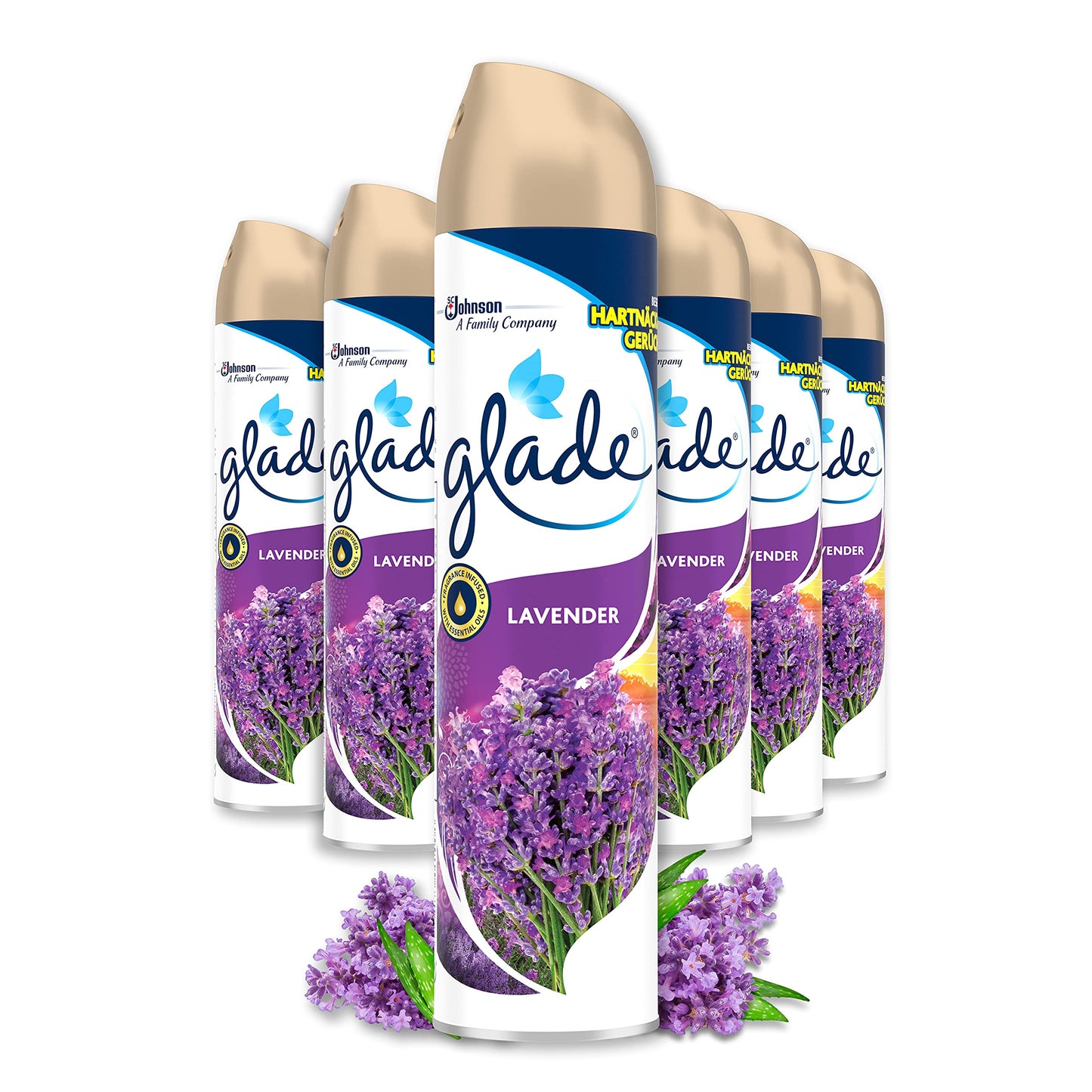 Glade - Deodorante spray per ambienti, fragranza: lavanda, 2130 g