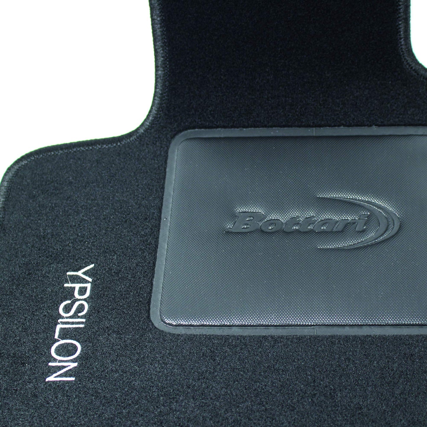 Bottari 39054 Set Tappeti Auto su Misura in Moquette, Nero, 4 Pezzi