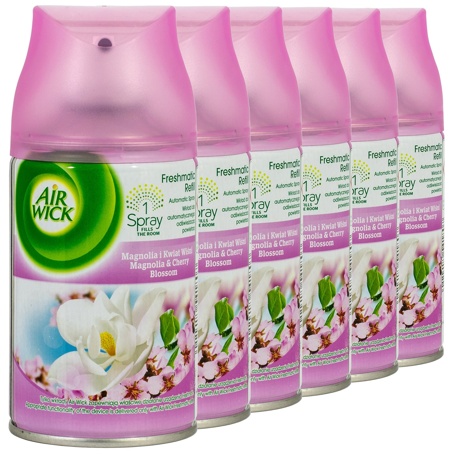 Air Wick Freshmatic Max ricarica deodorante (magnolia e fiori di ciliegia)