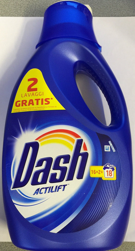 DASH LIQUIDO REGOLARE 16+2 LAVAGGI 1170 ml.