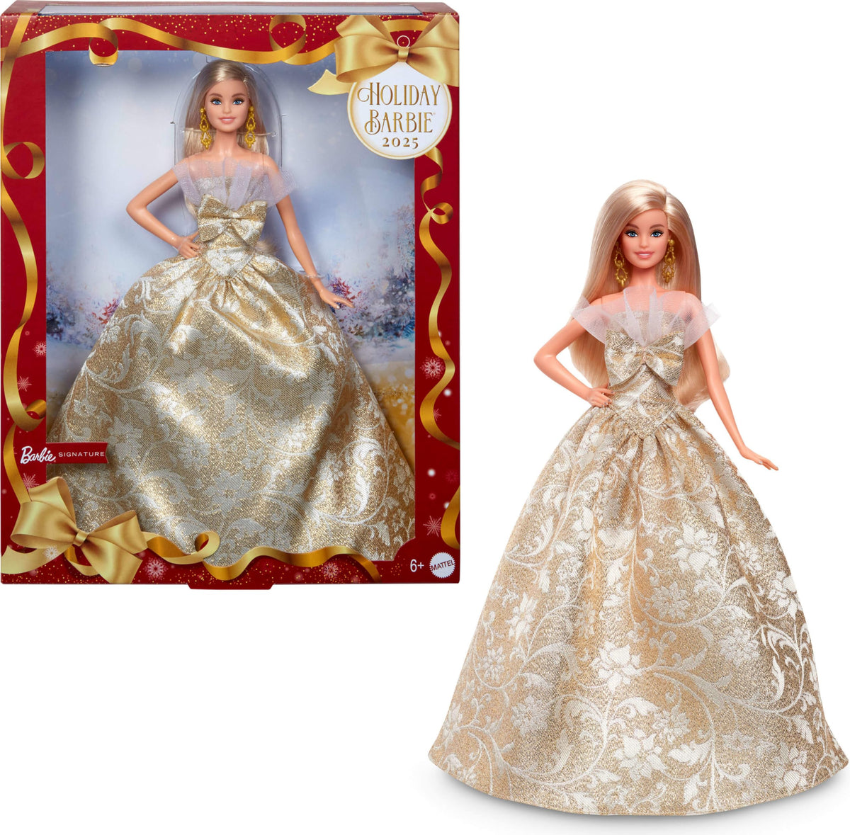 Barbie 2025 Holiday Doll