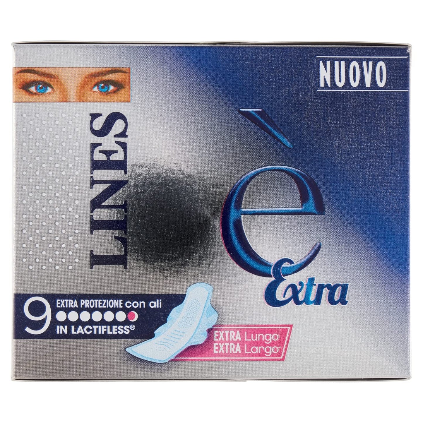 Lines È Extra con Ali Assorbenti in Lactifless, Pacco da 9 pezzi