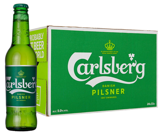 Carlsberg Birra Pilsner 24 Bottiglie da 330 ml