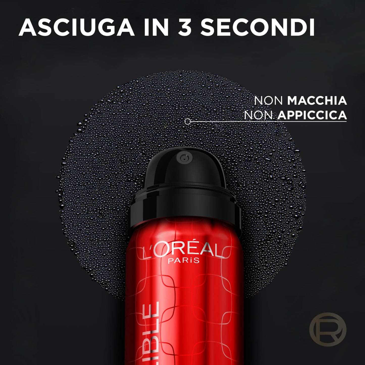 L'Oréal Paris, Spray Fissante per il Make-Up, No Transfer, Ad Asciugatura Rapida, Tenuta Fino a 36H, Infaillible 3-Second Face Setting Mist, 75 ml