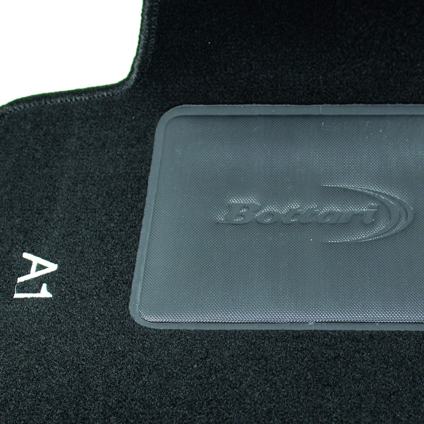 Bottari 39023 Set Tappeti Auto su Misura in Moquette, Nero, 4 Pezzi