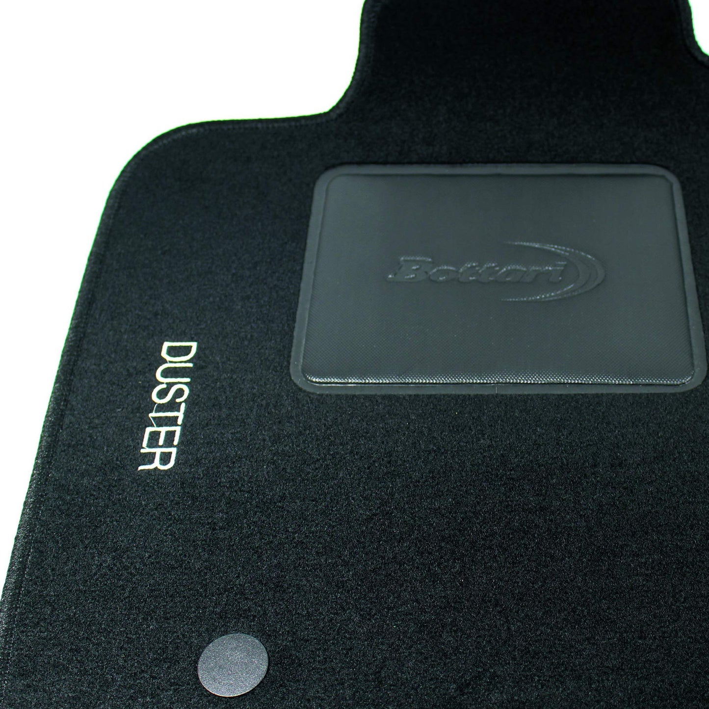 Bottari 39037 Set Tappeti Auto su Misura in Moquette per Modello Duster produzione dal 2010 ad oggi , Nero, 4 Pezzi