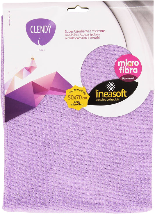 Clendy - Panno Micro Fibra, Super Assorbente E Resistente 50X70Cm, Colori Assortiti
