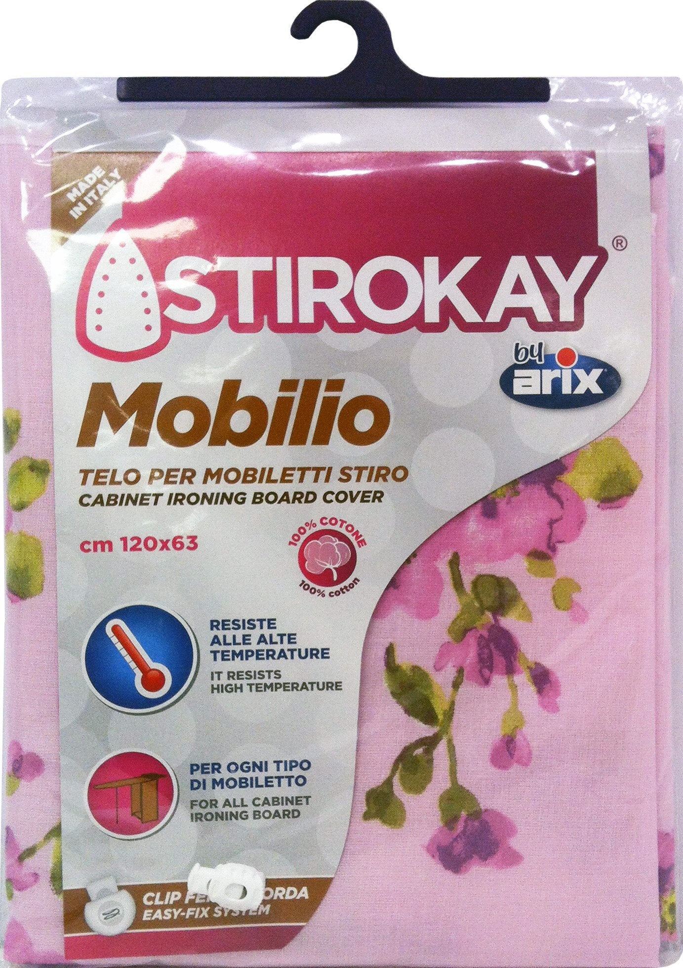 10 x ARIX Tovaglia Da Stiro Mobiletti 120 X 53 Cm.