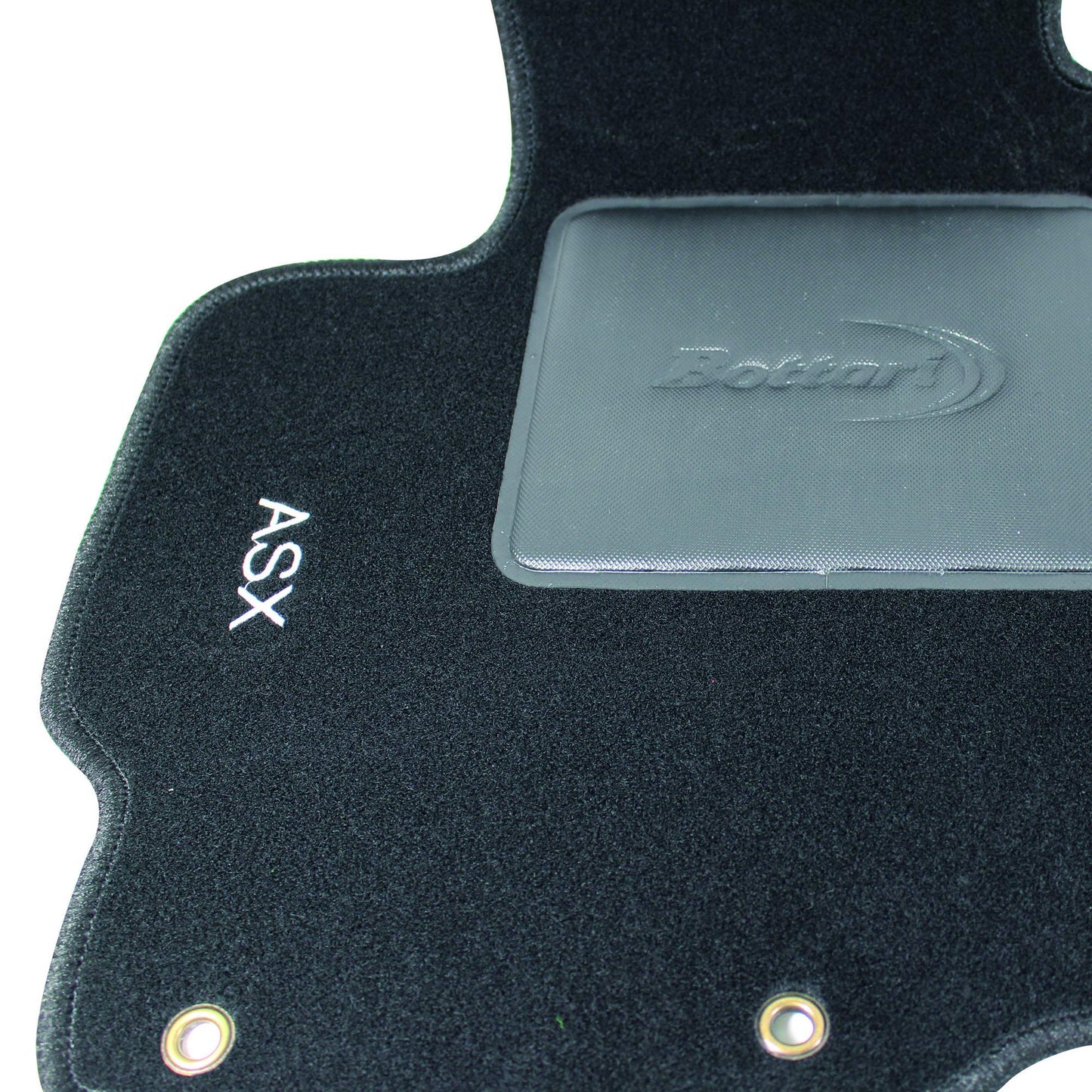 Bottari 39064 Set Tappeti Auto su Misura in Moquette, Nero, 4 Pezzi