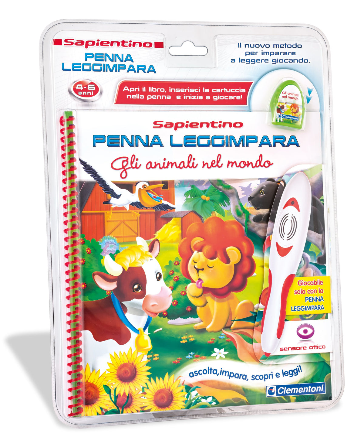 Clementoni - 13639 - Sapientino Leggimpara Refill La Mia Giornata