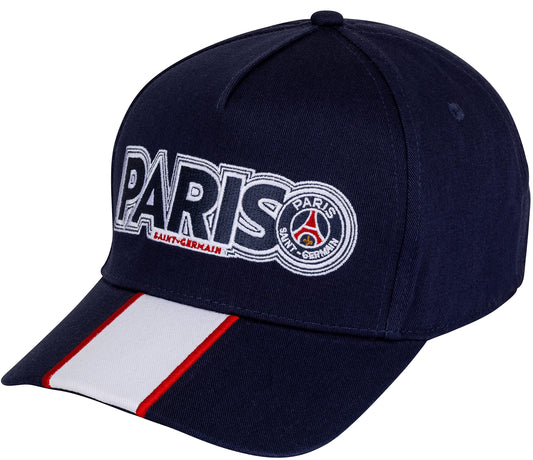 Paris Saint-Germain Cappellino PSG, collezione ufficiale, taglia regolabile
