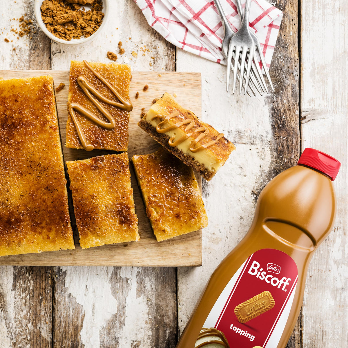 Lotus Biscoff | Topping di Spalmabili Dolci | Gusto Biscotto Caramellato | Vegano | Senza Coloranti o Additivi Artificiali | 1 kg