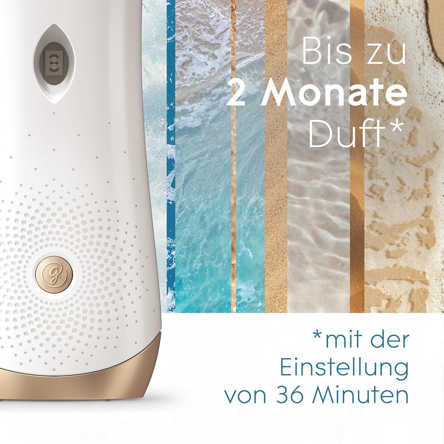 Glade (Brise) Ricarica automatica spray, profumo per ambiente, Ocean Adventure, confezione da 4 (4 x 269 ml)