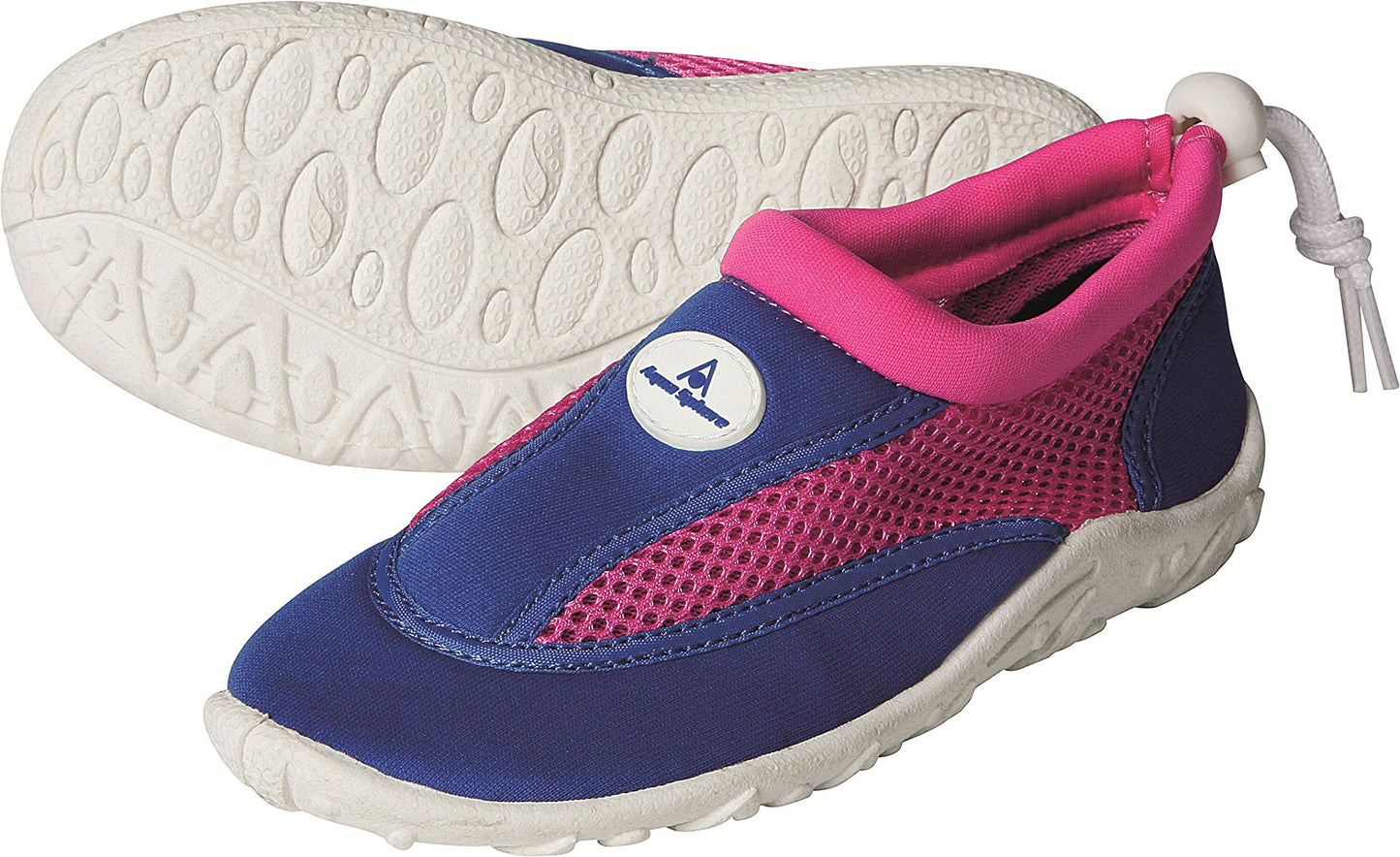 Aqua Sphere Cancun, Scarpetta da Mare Unisex-Adulto, Royal Blue/Rosa Chiaro