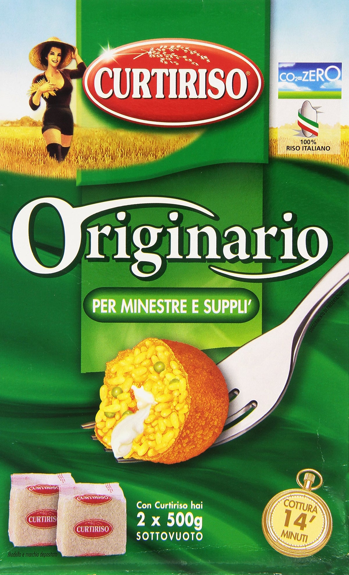 Curtiriso - Riso Originario per Minestre e Supplì - 5 confezioni da 1 kg [5 kg]
