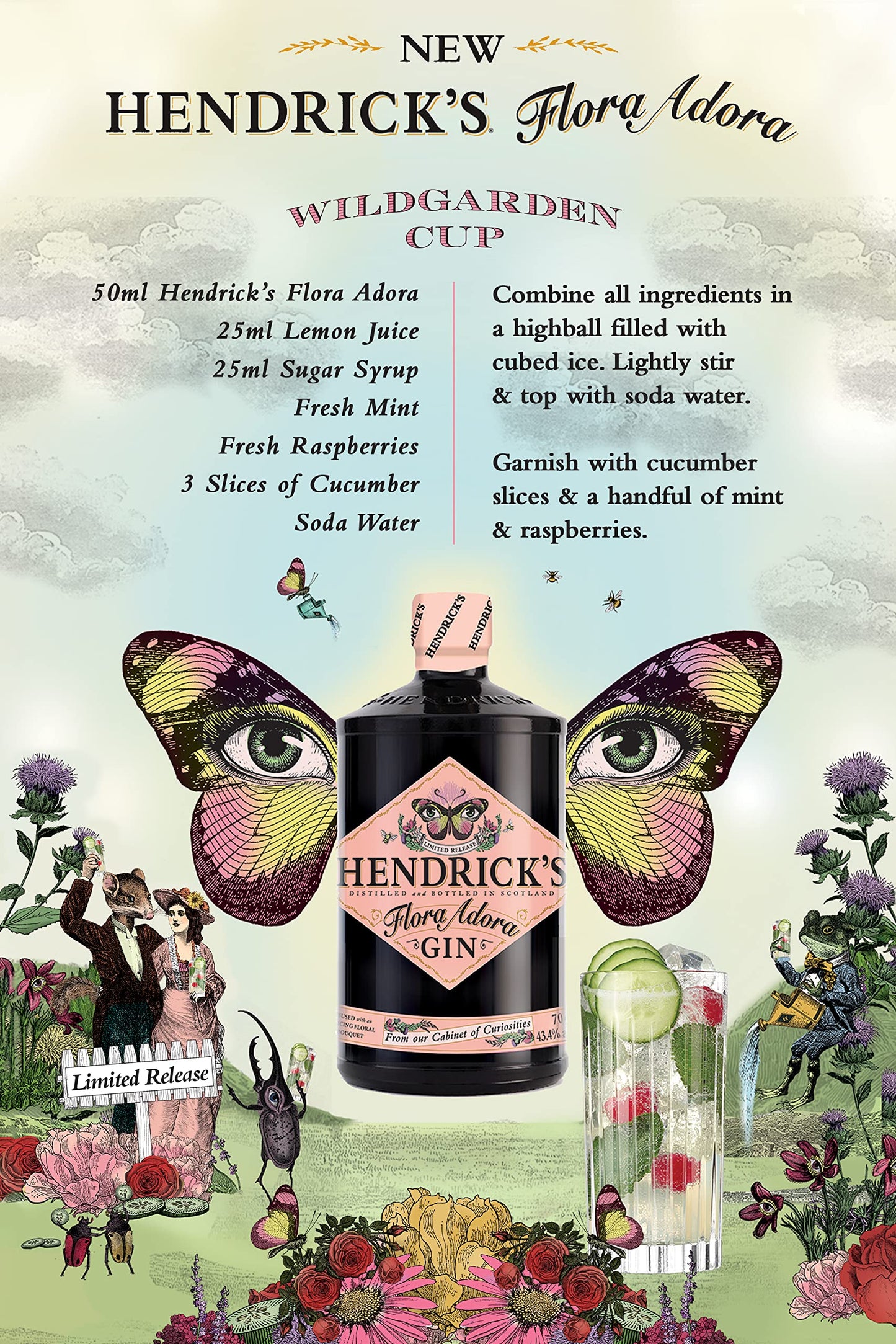 Hendrick's Gin Flora Adora, 700ml