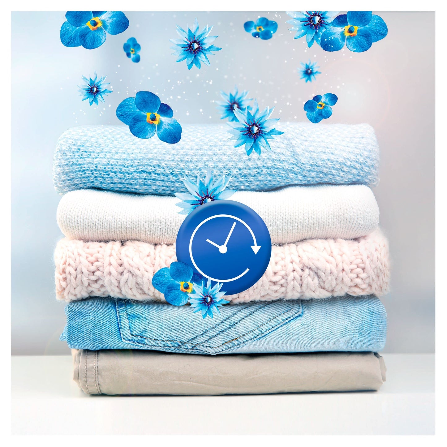 Lenor Profumo Di Biancheria Di Perle, Vola D'aria Fresca, 16 Lavaggi (224g), Per Vento Di Freschezza E Pulizia Lavaggio Dopo Lavaggio, Freschezza Non stop fino a 12 Settimane di Stoccaggio