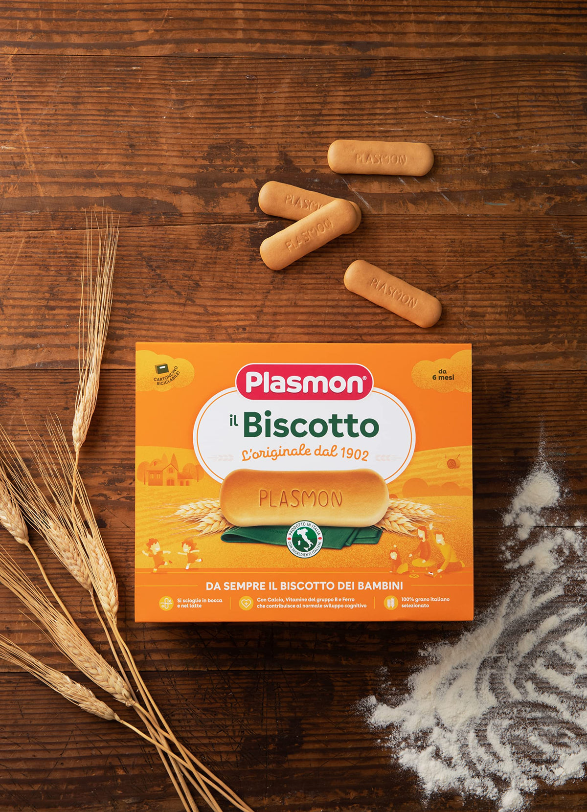Plasmon Biscotto Classico 1200 g (4 Confezioni)