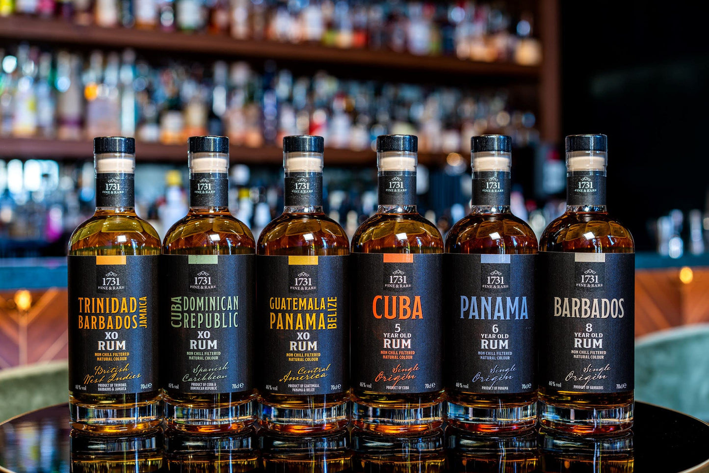 1731 Fine & Rare BELIZE 7 Years Old Single Origin Rum 46% Vol. 0,7l in Giftbox