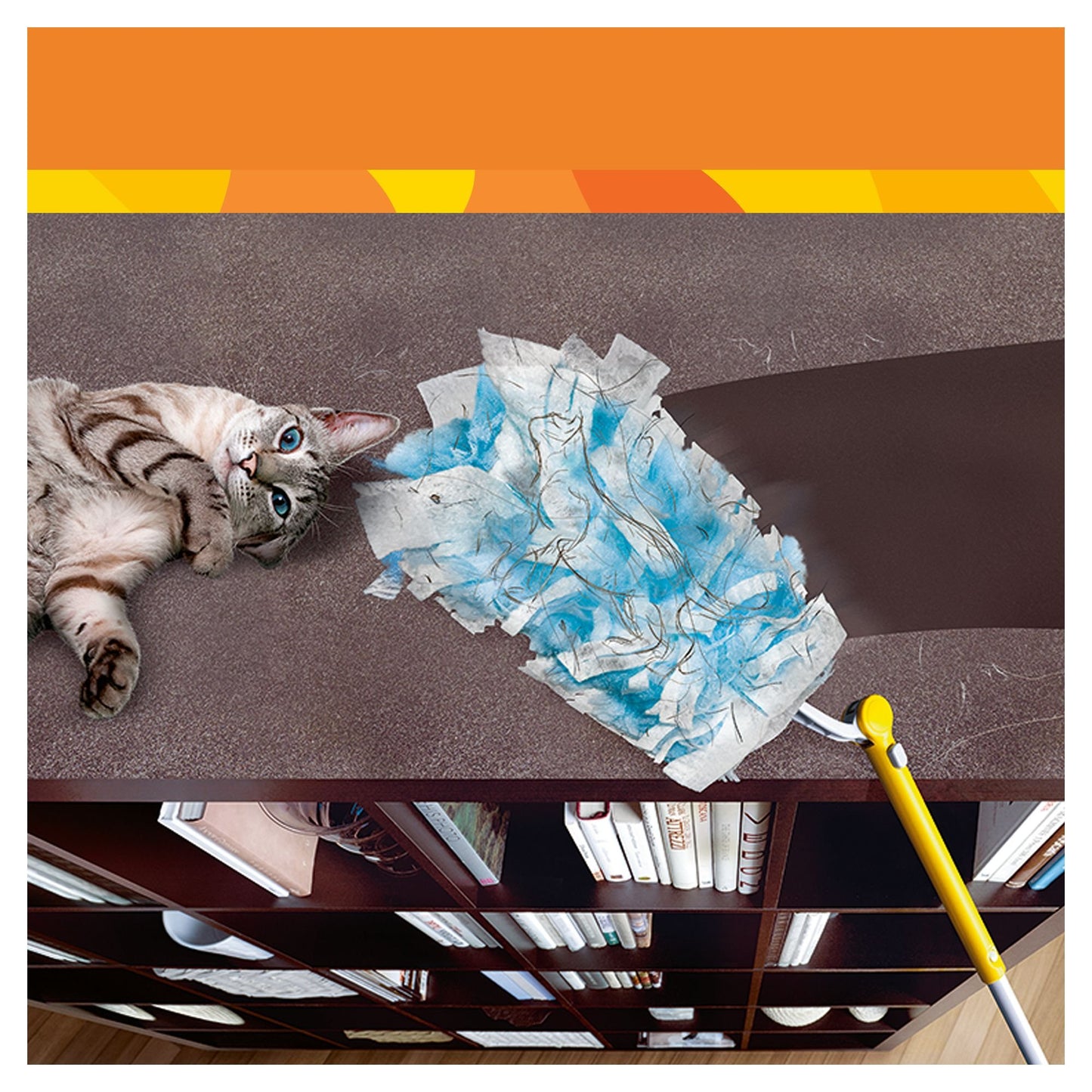 Swiffer Starter Kit Duster XXL Scopa con 1 Manico + 2 Piumini Ricarica di Ricambio