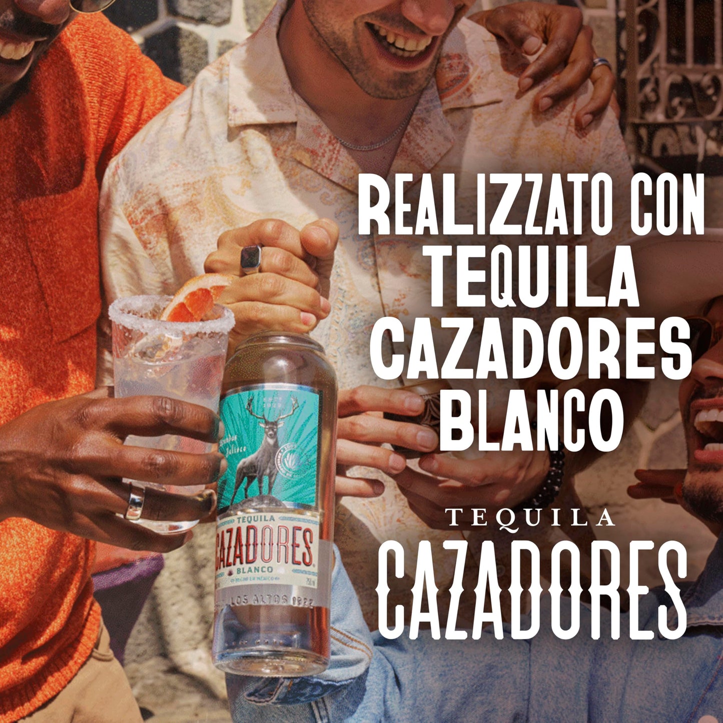 Cocktail Paloma CAZADORES pronto da bere, senza glutine e con aromi naturali, 5% ABV, 12 x 25cl / 250ml