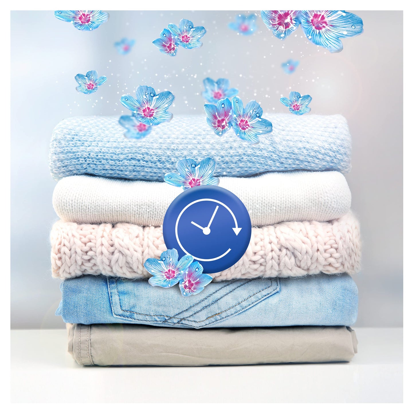 Lenor Perle Profumatore Bucato Lavatrice,210 g, Risveglio primaverile, Intensificatore di Profumo Bucato per un'Esplosione di Freschezza, 100% Plastica Riciclata