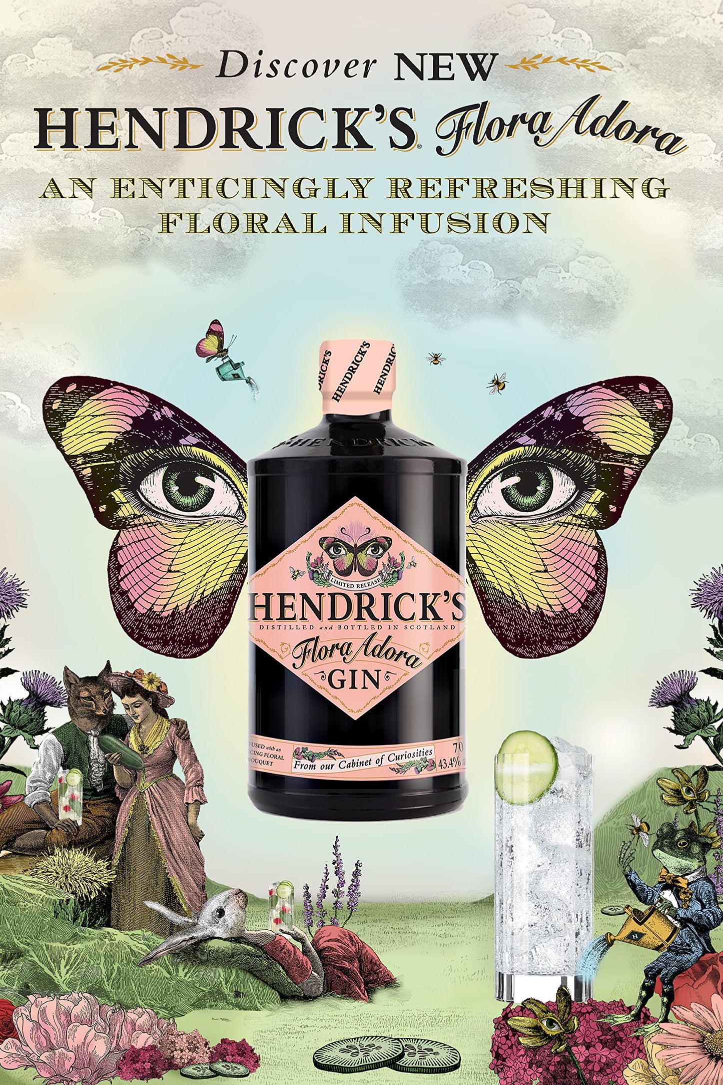 Hendrick's Gin Flora Adora, 700ml