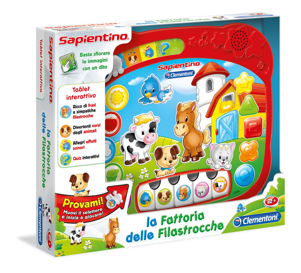 Clementoni - 13266 - La Fattoria delle Filastrocche Tablet Interattivo