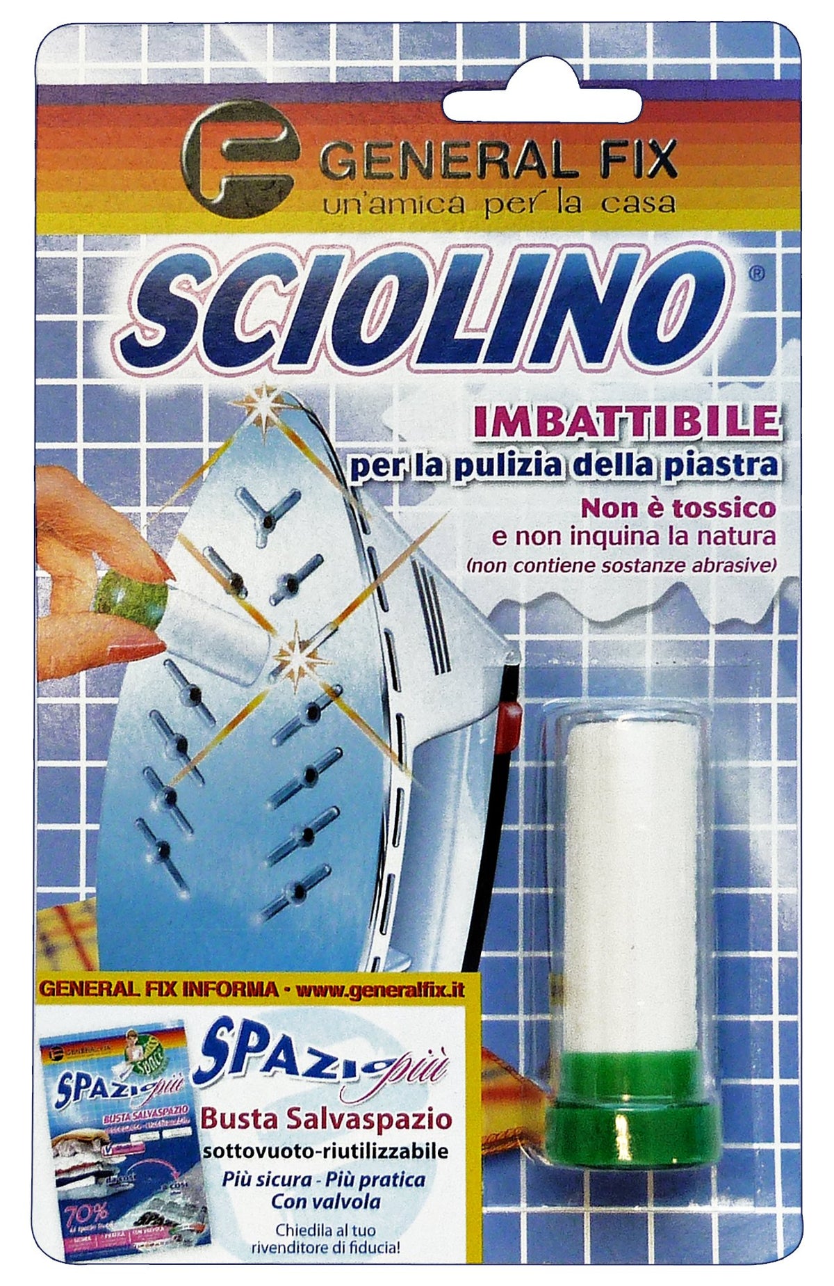 Sciolino - general fix pulisci ferro da stiro