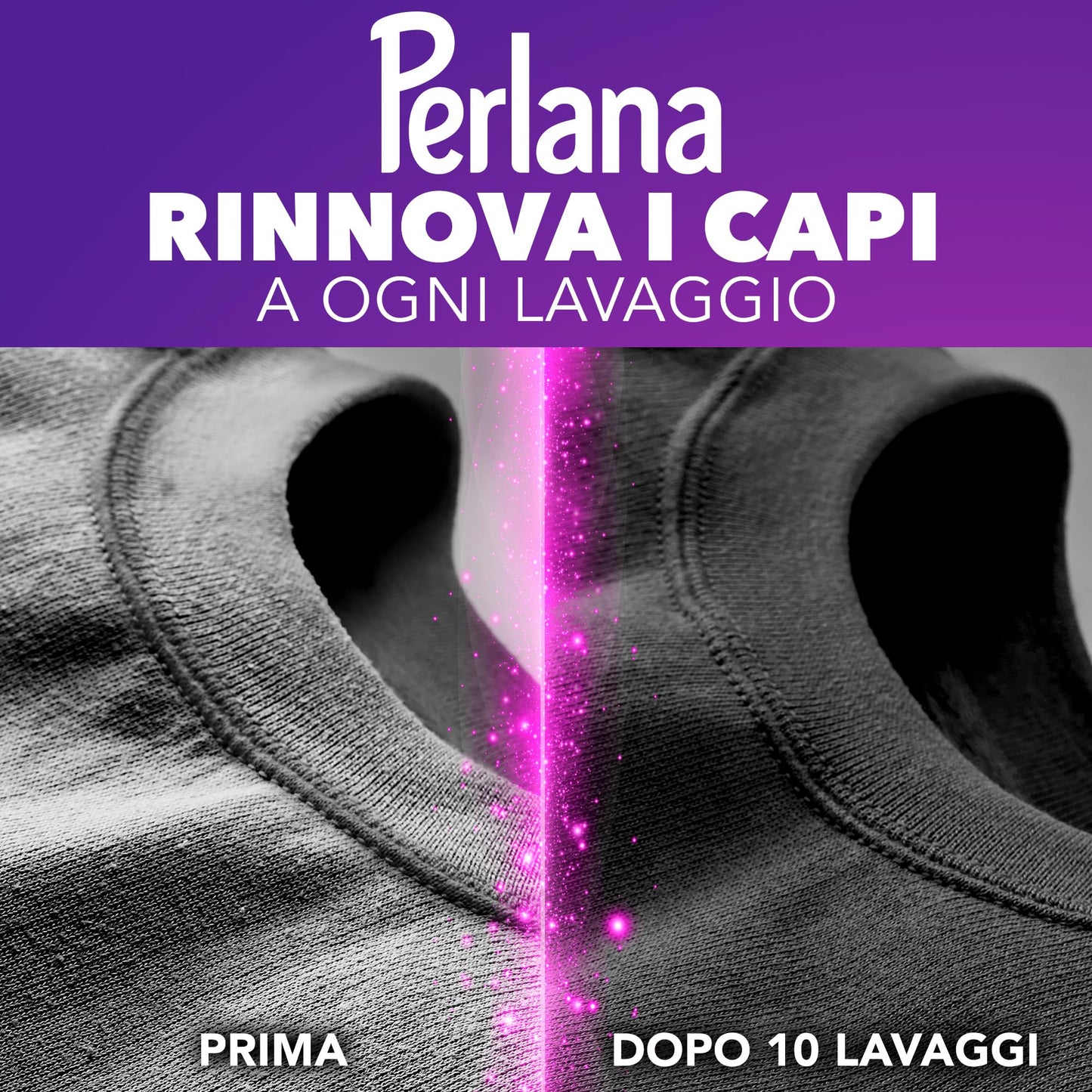 Perlana Detersivo Caps per Scuri e Neri (20 Caps), Detersivo lavatrice in capsule per tutti i capi scuri, Detersivo capi neri per pulizia delicata e fibre rinnovate