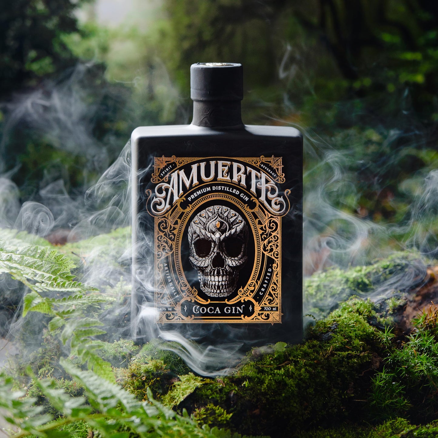 AMUERTE BLACK - 0,7l - 43% vol. - Distilled gin