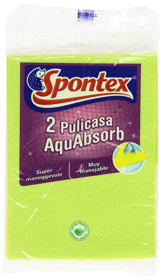 Spontex - Pannospugna, rete rinforzante - 8 confezioni da 2 pezzi [16 pezzi]