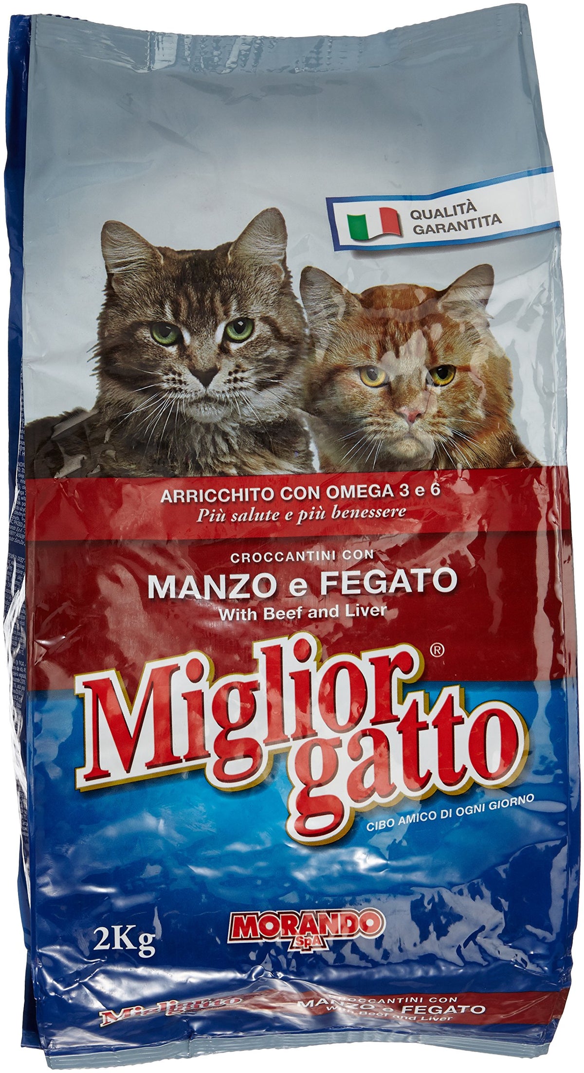 Migliorgatto, Sec Manz&Feg - 3 pezzi da 2 kg [6 kg]