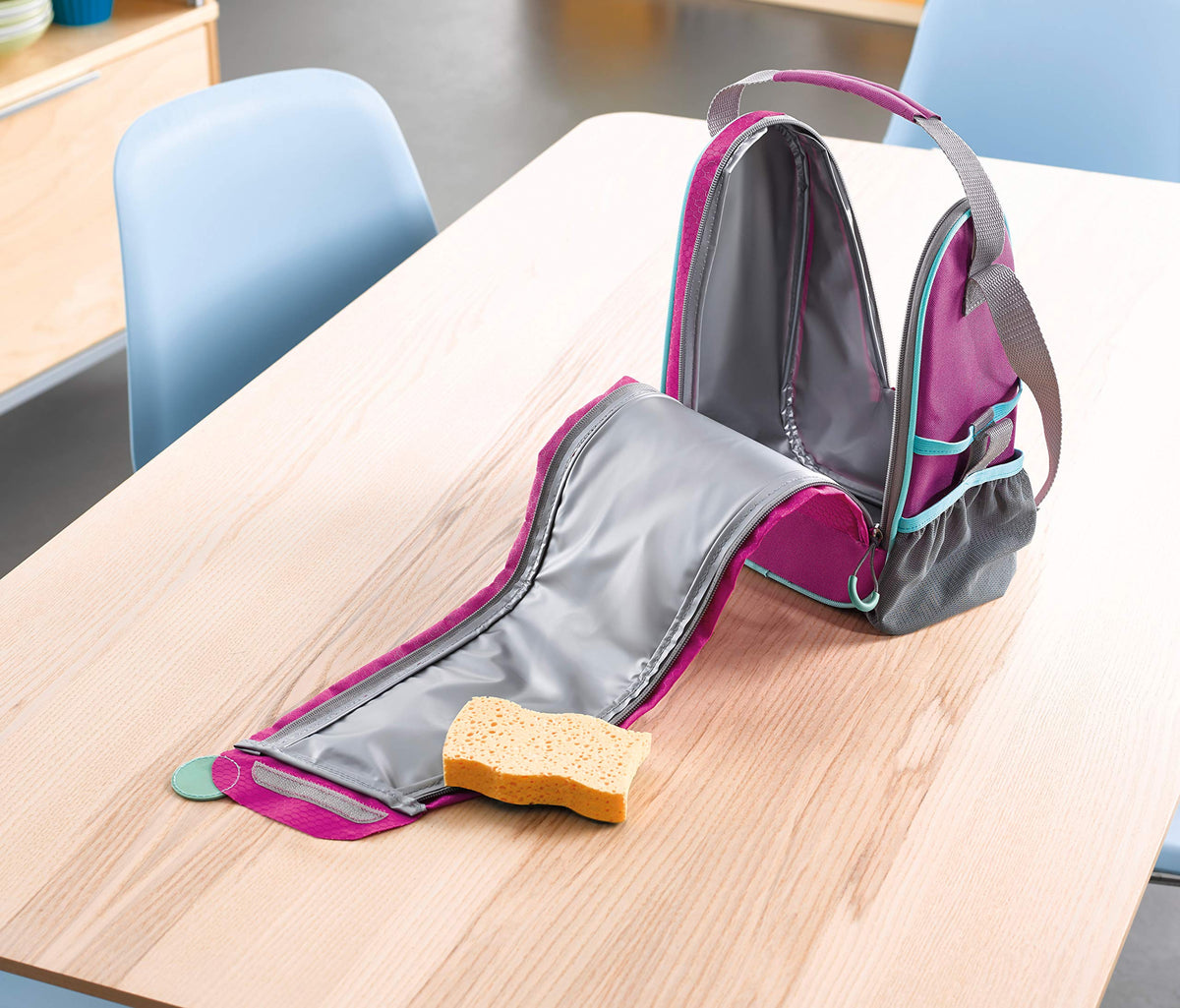 Maped Zainetti Porta Vivande Zainetto per Bambini, 5,5 lt., Rosa